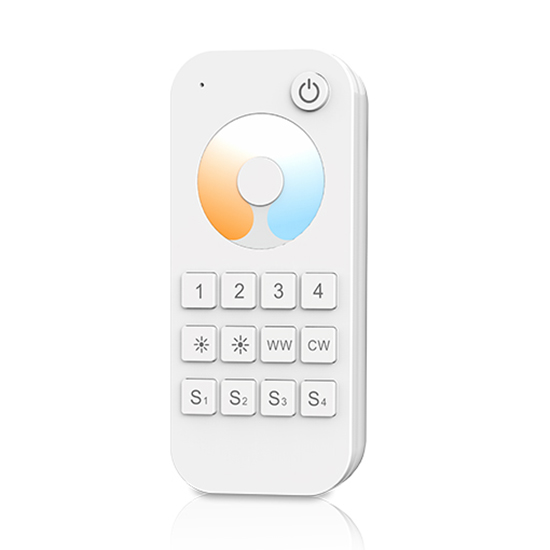 4 Zones RF 2.4G LED Color Temperature Remote controllerRT7 For single color, dual color led strip light 4 Zones RF 2.4G LED Color Temperature Remote controllerRT7 For single color, dual color led strip light